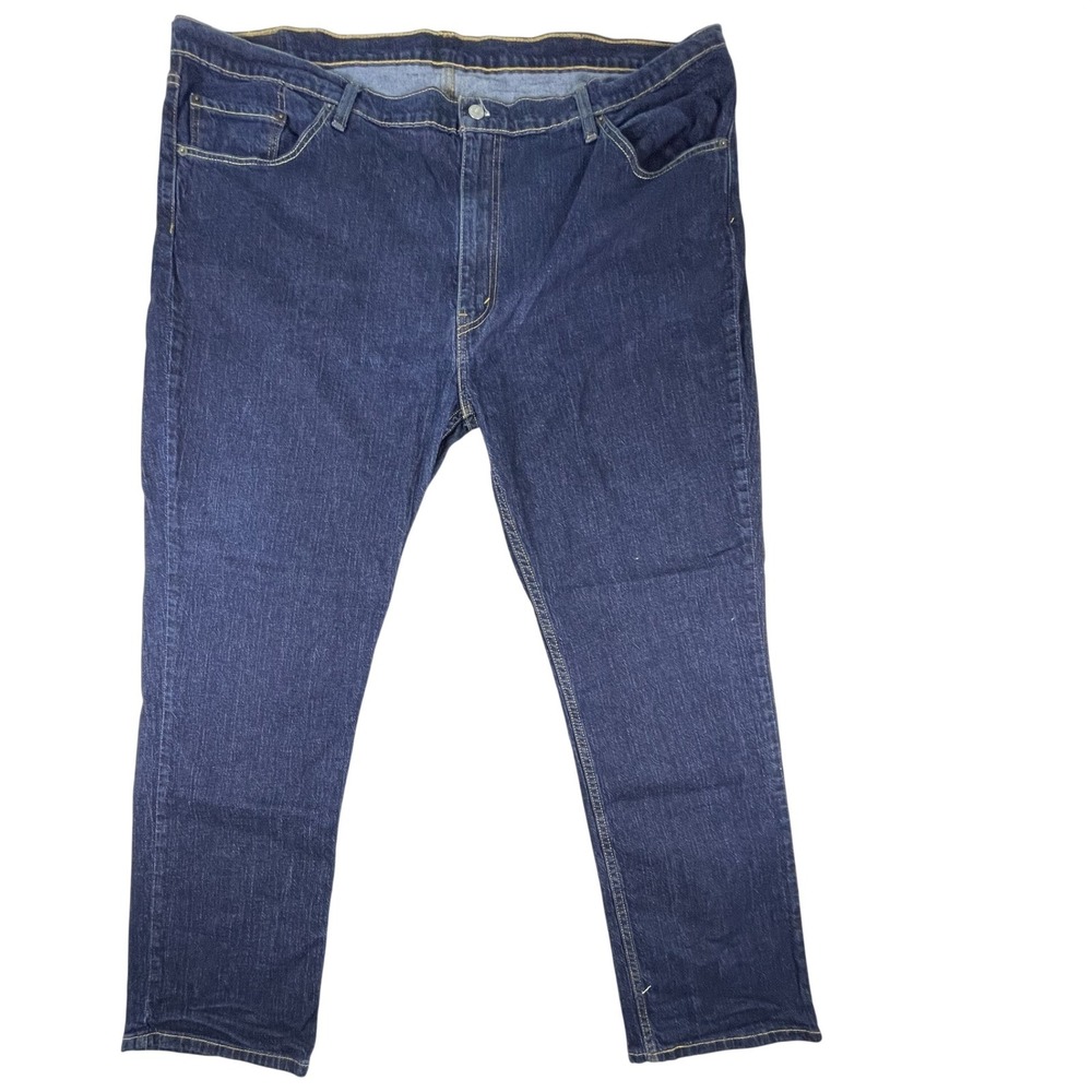Levi's 541 Jeans Men 46x32 Blue Athletic Taper Dark Wash Denim‎ Pants
